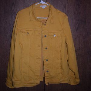 Yellow Denim Jacket